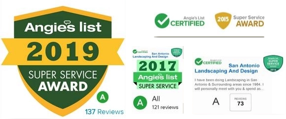 san antonio landscape angieslist logos