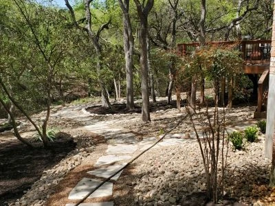 Native walkway beds Schertz, TX