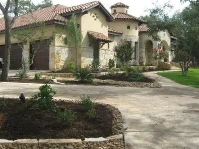 Garden Ridge, TX rockwall ranch after example